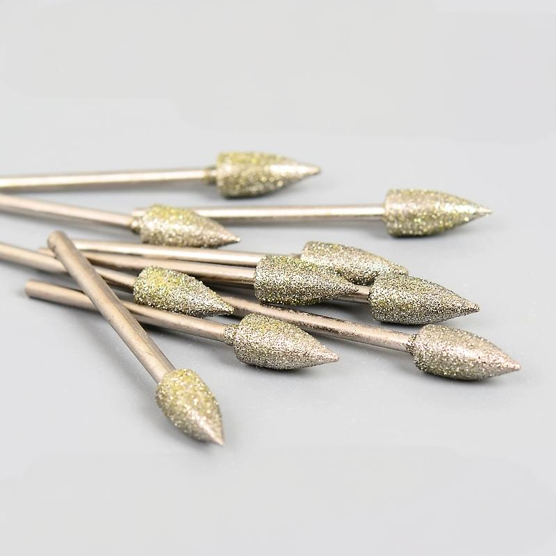 Bullet Head  Diamond Drill Bur