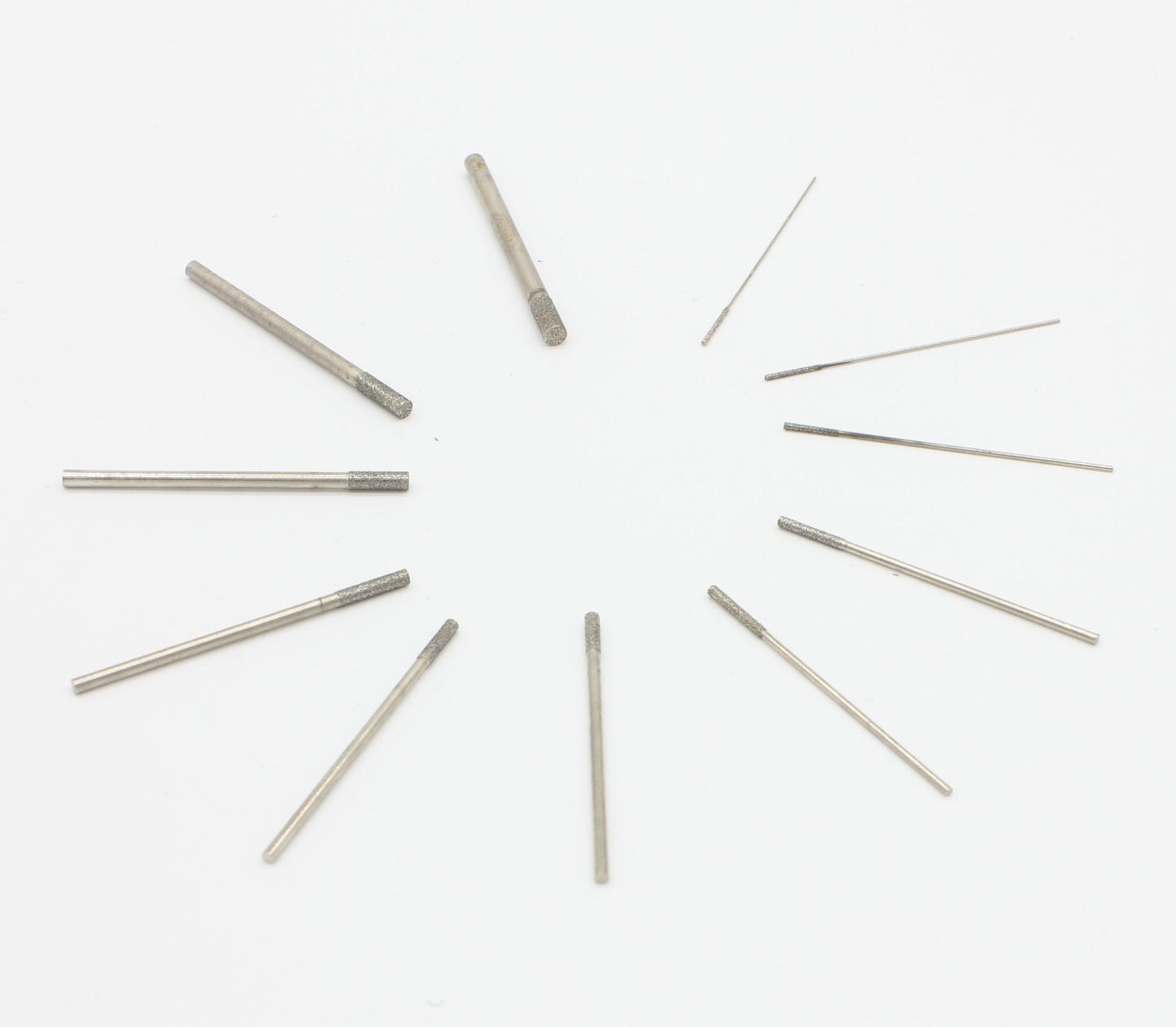 2.2mm 10pcs 160mm Length Round Cylinder Diamond Drill Bits