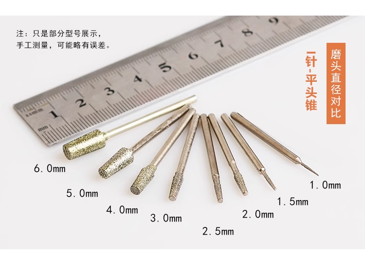 Diamond Tapered Inverted Flat End Bur