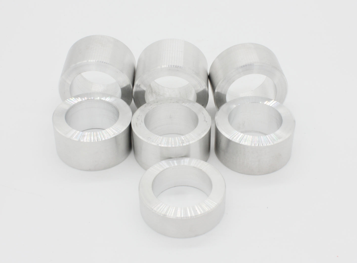 1" Bench Grinder Wheel Spacer Set – 7pcs Bearing Steel Adapters
