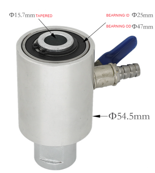 Tapered Water Swivel Chuck