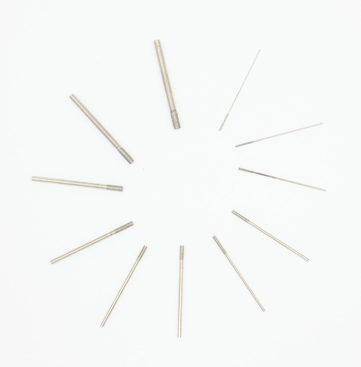 1.2mm 10pcs 160mm Length Round Cylinder Diamond Drill Bits