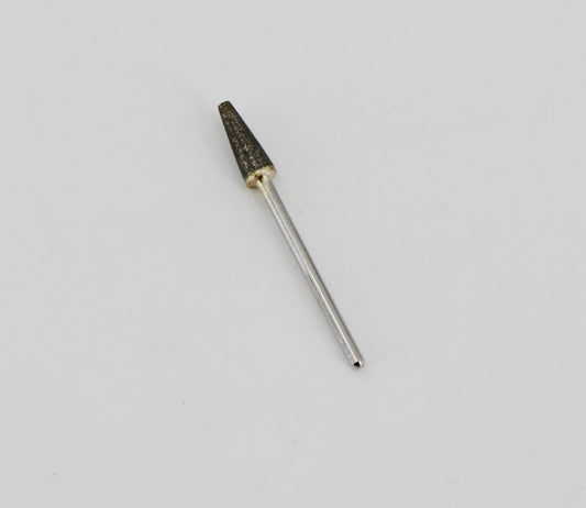H002 4–7mm Sintered Diamond Flat End Tapered Burr (3mm Shank) – Long-Lasting for Stone & Glass Carving