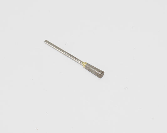 H003 4–7mm Sintered Diamond Inverted Cone Burr (3mm Shank) – Long-Lasting for Lapidary & Stone Carving