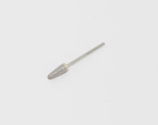 H004 4–7mm Sintered Diamond Round Cone Burr (3mm Shank) – Long-Lasting for Stone & Jade Carving
