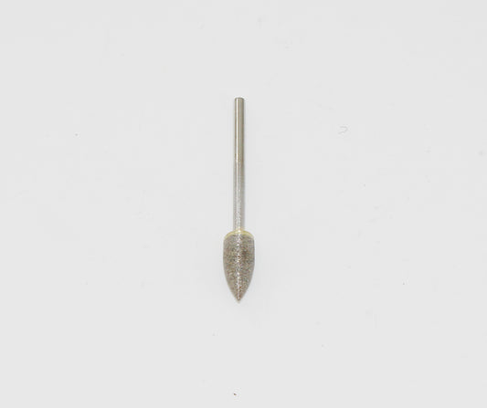 H006 4–7mm Sintered Diamond Bullet Shape Burr (3mm Shank) – Long-Lasting for Lapidary & Stone Carving
