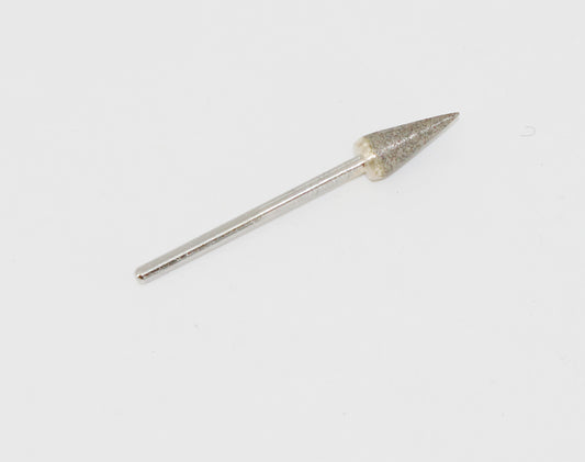 H009 3–7mm Sintered Diamond Conical Point Burr (3mm Shank) – Long-Lasting for Precision Stone Carving