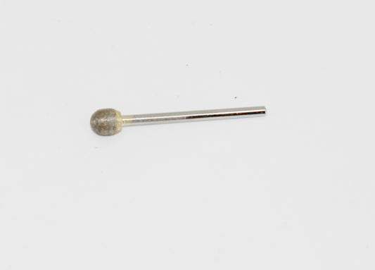 H012 3–8mm Sintered Diamond Round Ball Burr (3mm Shank) – Long-Lasting for Stone & Lapidary Carving