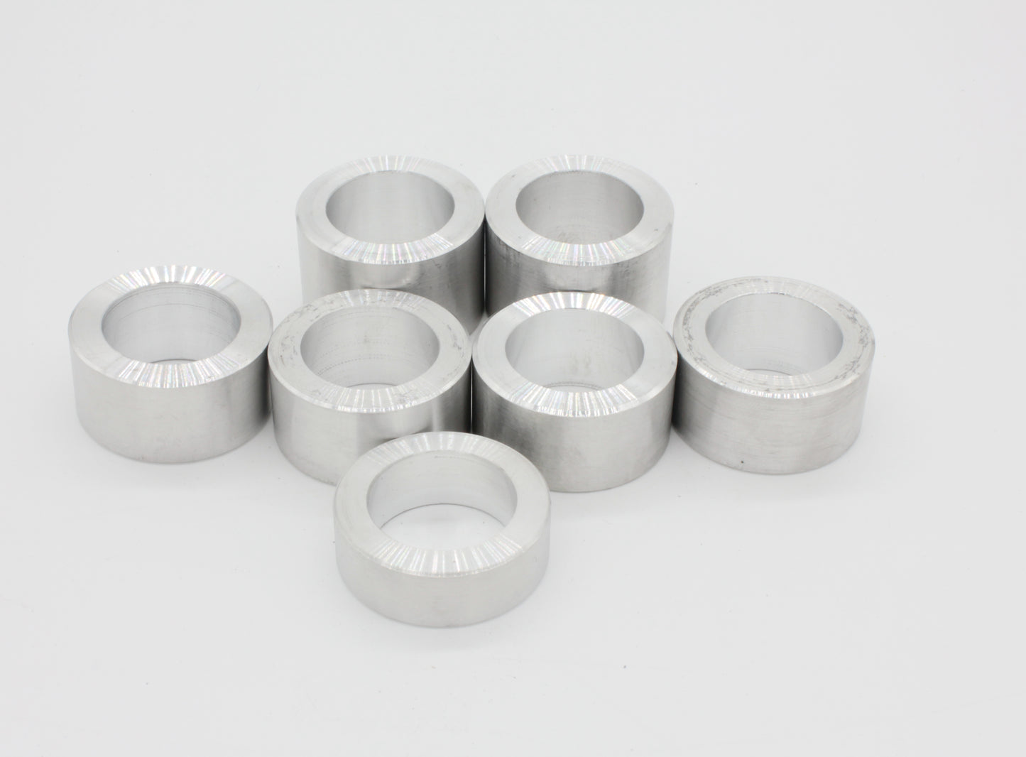 1" Bench Grinder Wheel Spacer Set – 7pcs Bearing Steel Adapters