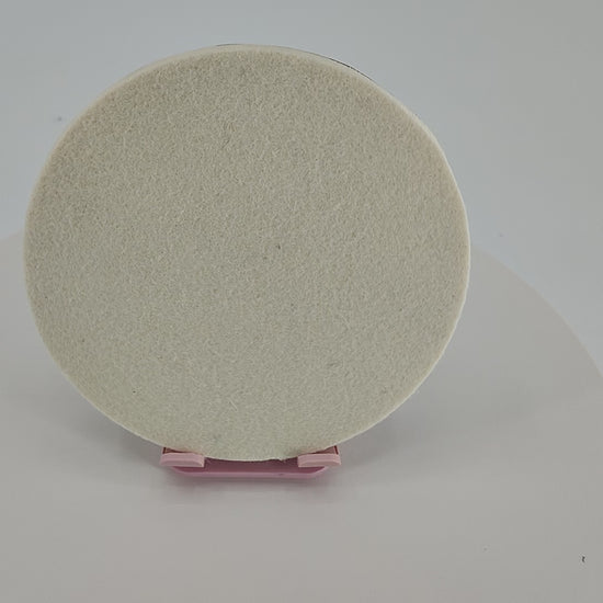 Felt Polishing Pads with Magnetic Backing